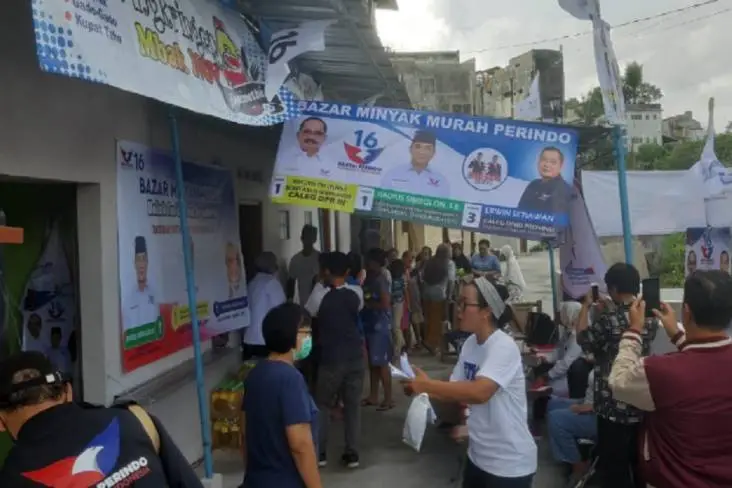 Serunya Aksi Kepedulian Sekaligus Ajang Perkenalan Caleg Partai Perindo di Yogyakarta 