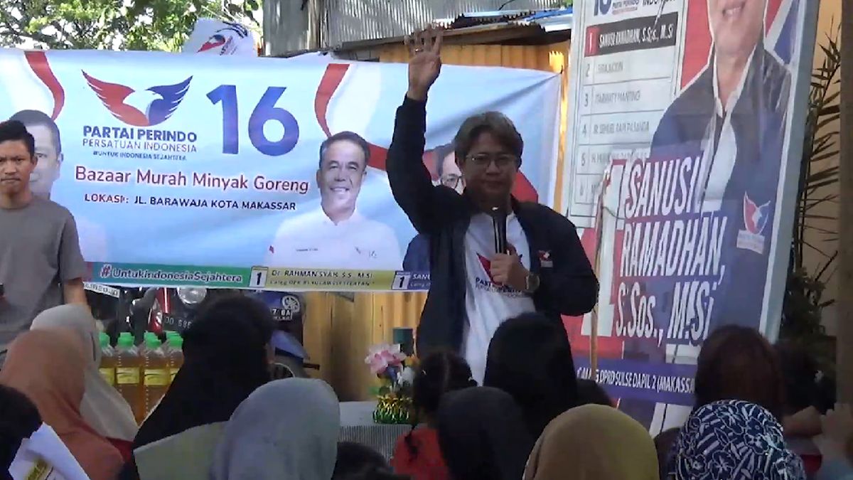 Bazar Murah Minyak Goreng, Bukti Nyata Caleg Partai Perindo Bantu Masyarakat Kota Makassar 