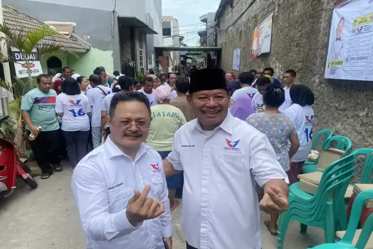 Bazar Murah di Sunter, Caleg Partai Perindo Pastikan Kegiatan Berkesinambungan 