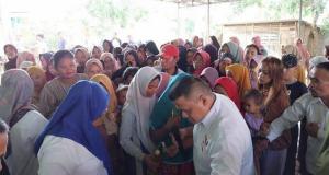 Bazar Murah Partai Perindo di Serang Diserbu Warga, Ratusan Liter Migor Habis Seketika