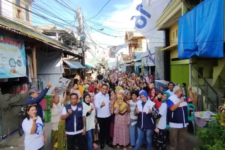 Bertemu Warga RW 06 Kalibaru, Caleg Partai Perindo Antonius Komitmen Perjuangkan Kesejahteraan Rakyat 