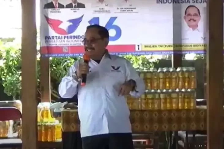 Caleg Partai Perindo Bonifasius Gelar Bazar Migor Murah: Kita Ringankan Beban Warga Sleman 