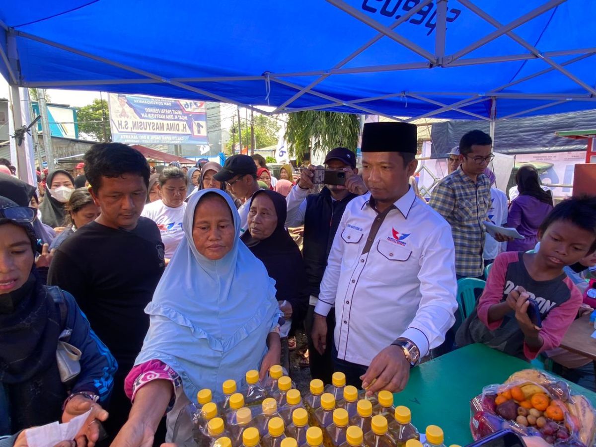 Caleg Dina Masyusin Bangga Partai Perindo Menyentuh Masyarakat Bawah