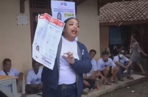 Caleg DPR RI Partai Perindo Ratih Gunaevy Minta Warga Subang Tak Golput 
