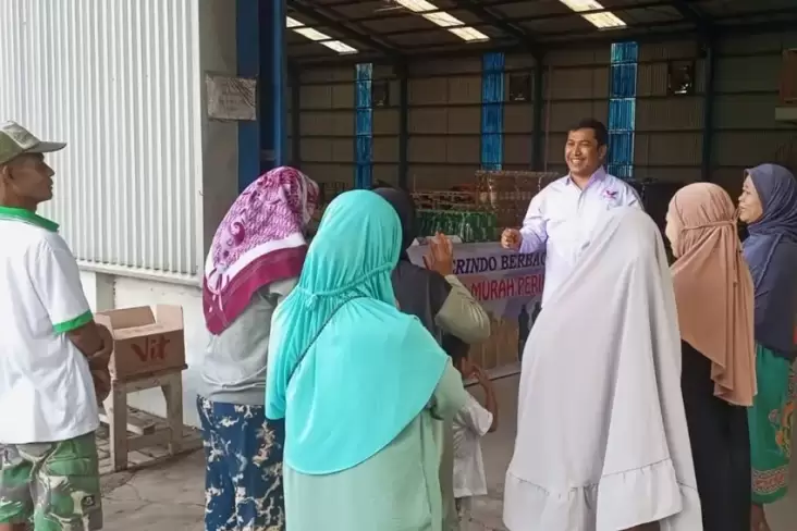 Caleg Partai Perindo Gelar Bazar di Bekasi, 400 Paket Minyak Goreng dan Sabun Cuci Disiapkan 