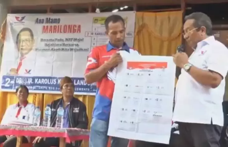 Caleg Partai Perindo Karolus Karni Lando Bertekad Sejahterakan Warga 