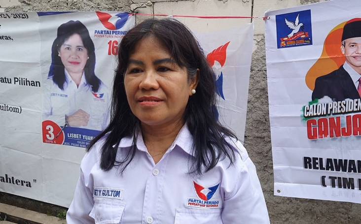 Caleg Partai Perindo Lisbet Gultom Optimistis Lolos ke DPRD DKI Jakarta 