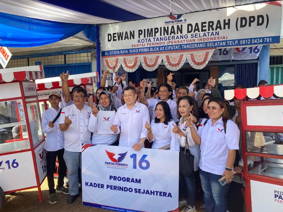 Caleg Stefanie Laurensia Berharap Gerobak Perindo Jadi Langkah Awal UMKM Naik Kelas