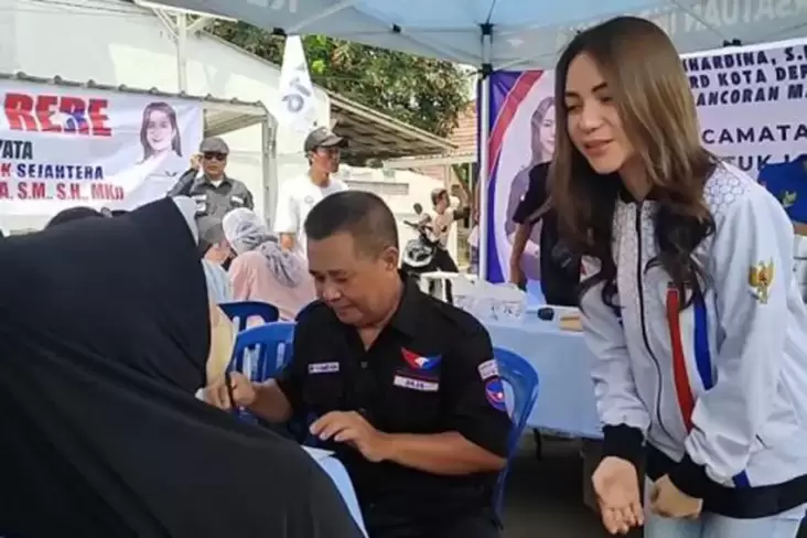 Caleg Partai Perindo di Bantul Gelar Bazar Minyak Goreng Murah 