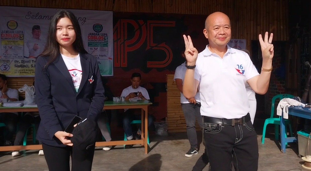Caleg Partai Perindo Djoni Toat Kembali Gelar Bazar Minyak Murah dan Senam Sehat