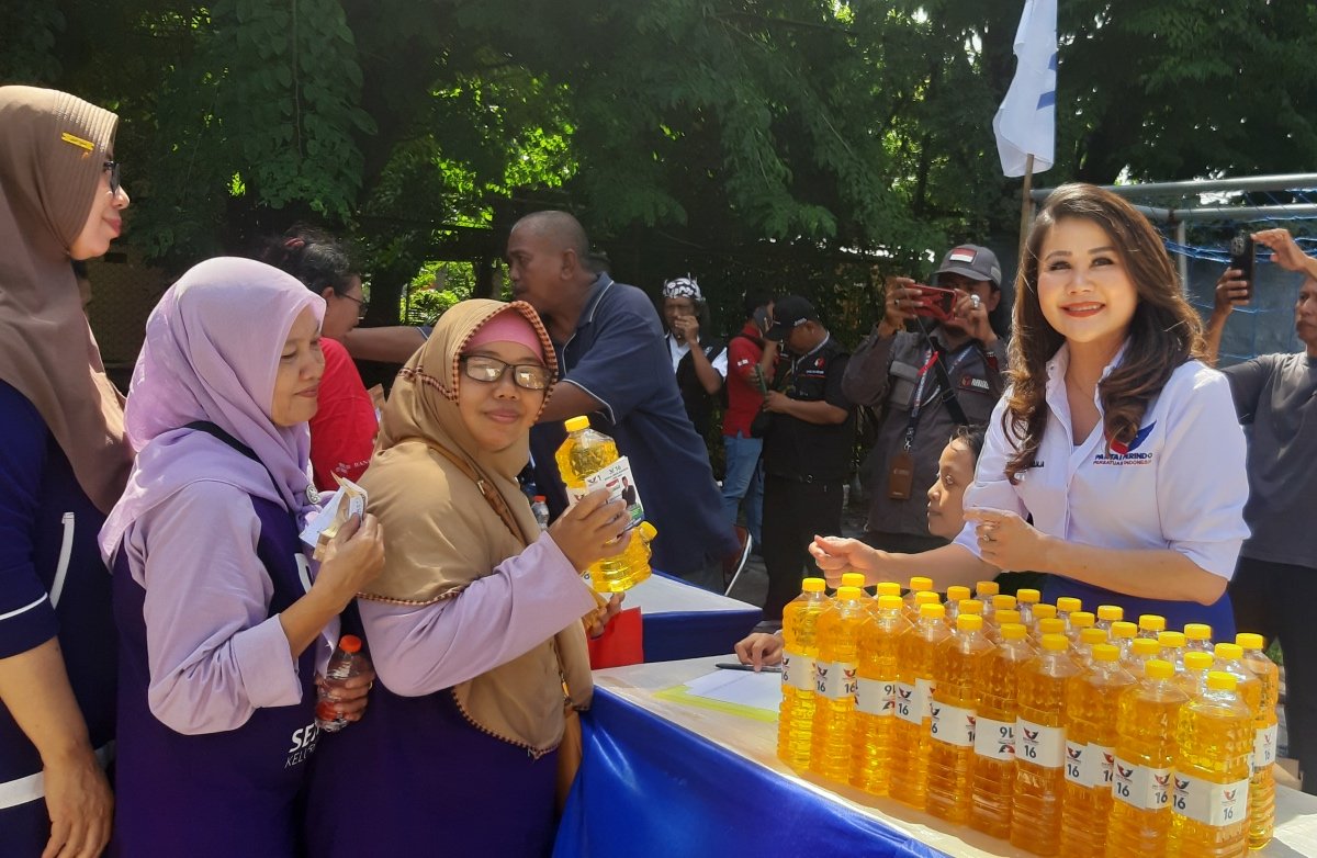 Caleg Partai Perindo Gelar Bazar Minyak Goreng, Warga Rusun Menanggal: Programnya Sesuai Kebutuhan