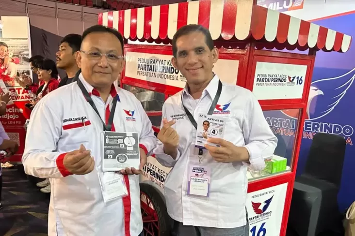 Caleg Partai Perindo Hadiri Festival Pemilu, Tawarkan Program Wirausaha untuk Anak Muda 