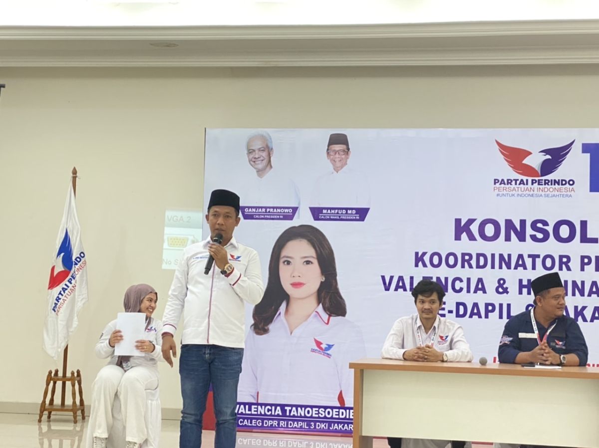 Caleg Partai Perindo DKI Optimis Ganjar-Mahfud Menang Satu Putaran