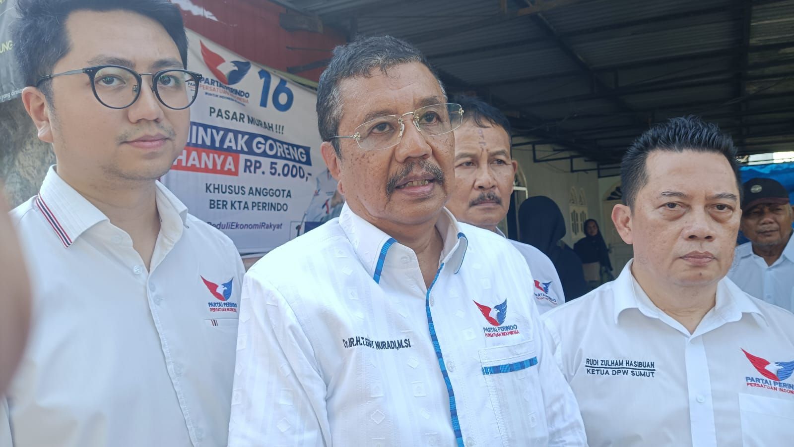 Caleg Partai Perindo Tengku Erry Nuradi Ingatkan Warga Medan Jangan Salah Pilih di Pemilu 2024