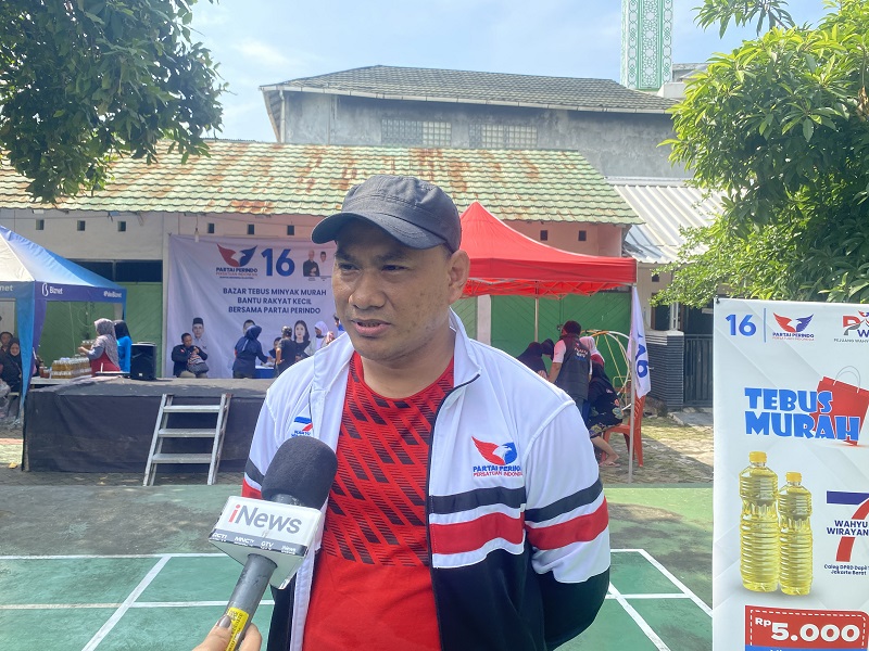 Caleg Wahyu Wirayana: Partai Perindo Konsen dengan Aspirasi Masyarakat Khususnya Ekonomi