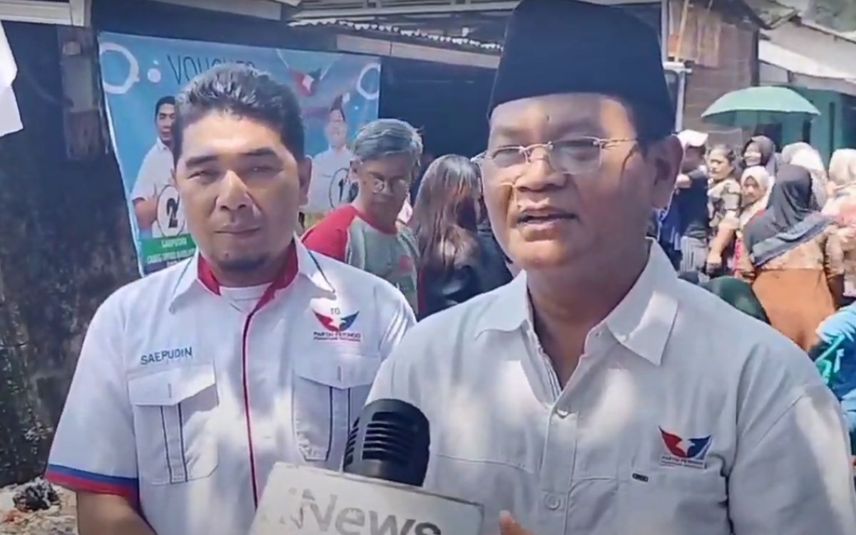 Caleg Partai Perindo Abdul Khaliq Gelar Bazar Minyak Goreng Murah di Bandung