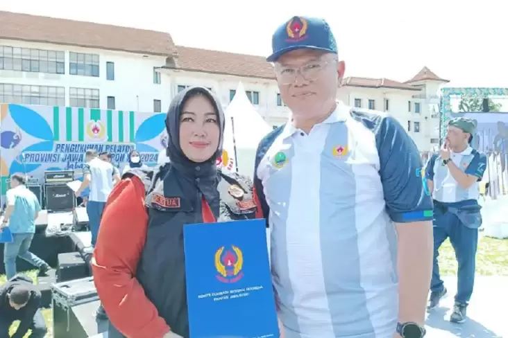 Cetak Atlet Berprestasi, Caleg Partai Perindo Nuke Purwani Diganjar Penghargaan KONI Jabar 
