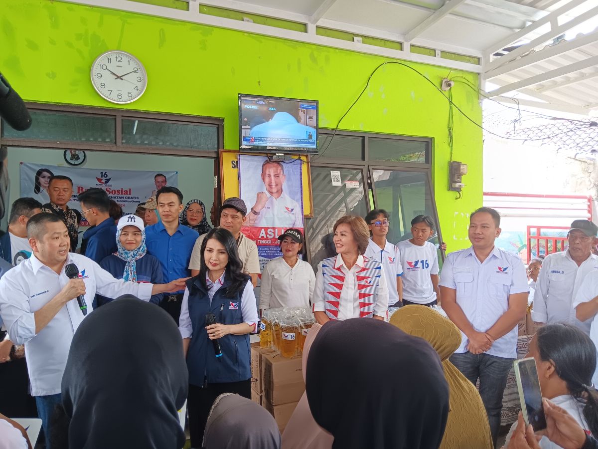 Dihadiri Hary Tanoe, Bazar Murah Caleg Partai Perindo Herwanto Berlangsung Meriah