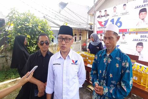 Ditemani Ustaz Yusuf Mansur, Caleg Wahyu Didoakan Jadi Anggota DPRD DKI 