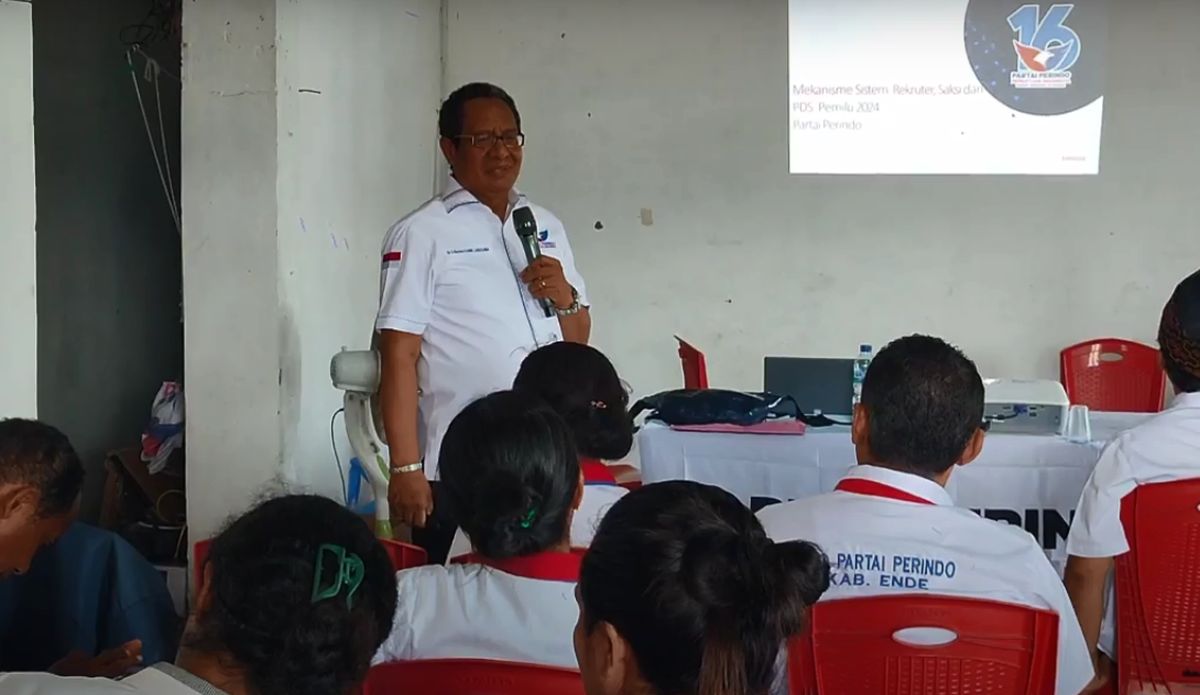 Partai Perindo Ende Gelar Bimtek Koordinator Saksi TPS Pemilu 2024
