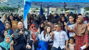 Galakkan Program Kacamata Baca Murah di Depok, Caleg Partai Perindo Rere Kaget Lihat Antusiasme Warga