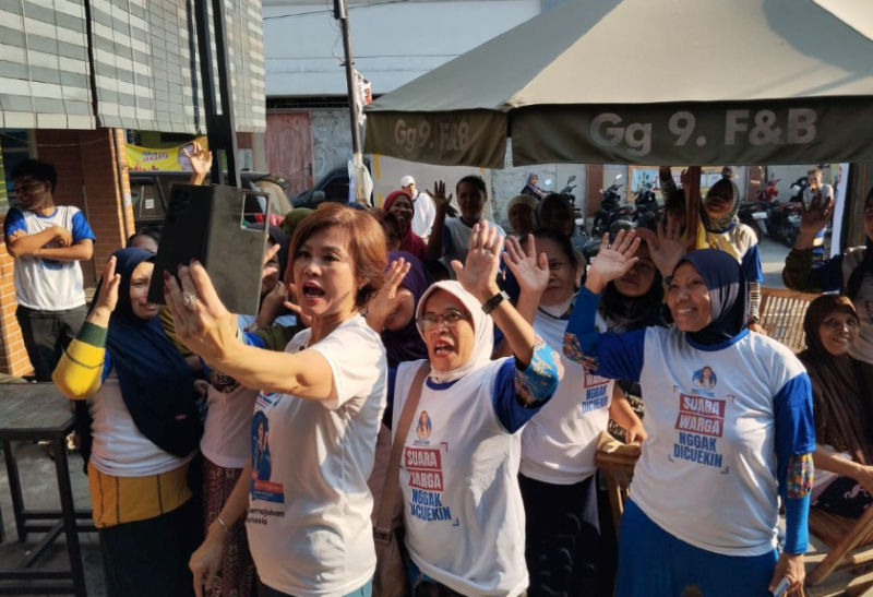 Gelar Bazar Murah di Kalideres, Ci Mehong Tegaskan Partai Perindo Ingin Bantu Warga