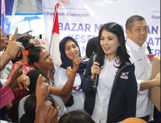 Gelar Bazar Murah, Terobosan Partai Perindo di Tengah Tingginya Harga Bahan Pokok