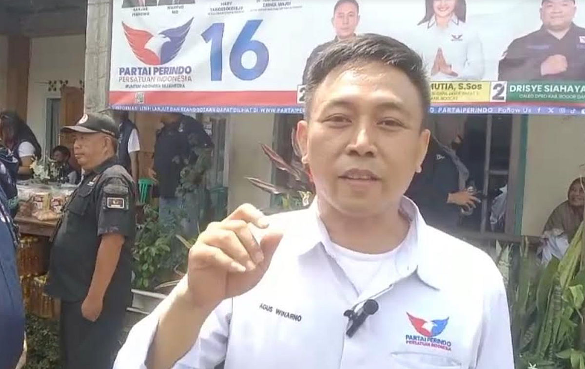 Gelar Sosialisasi dan Bazar Sembako Murah di Bogor, Caleg Partai Perindo: Untuk Indonesia Sejahtera!