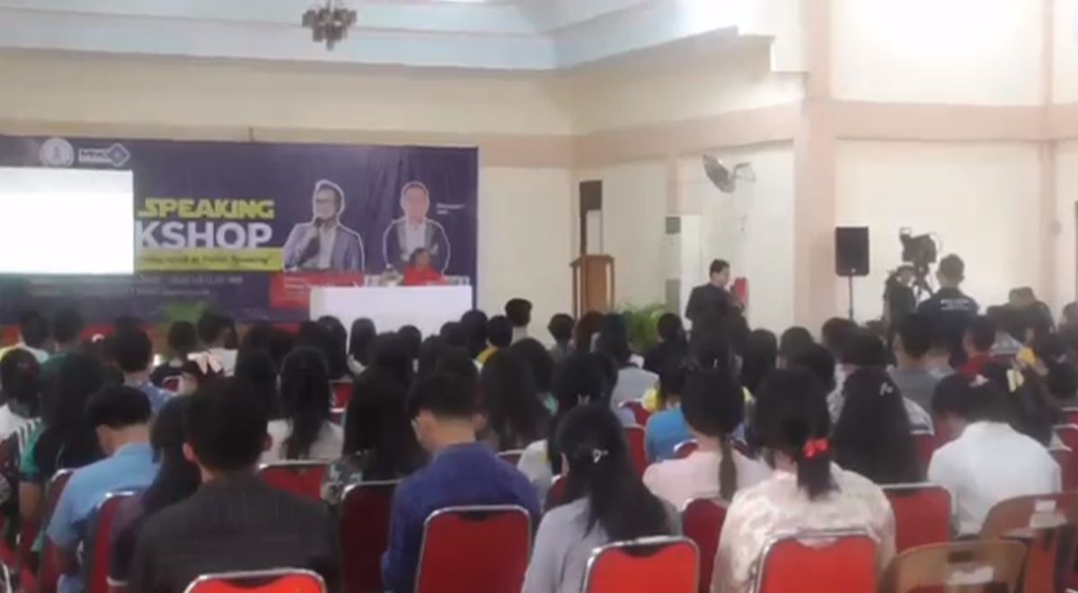 Caleg Partai Perindo Gelar Workshop Public Speaking untuk Generasi Muda di Nias