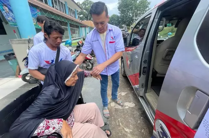 Caleg Partai Perindo Andre Sulistiono Gencarkan Kegiatan Sosial untuk Masyarakat Tak Mampu 