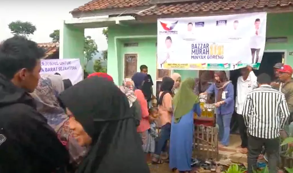 Harga Sembako Naik, Warga Bandung Barat Bersyukur Partai Perindo Adakan Bazar Murah