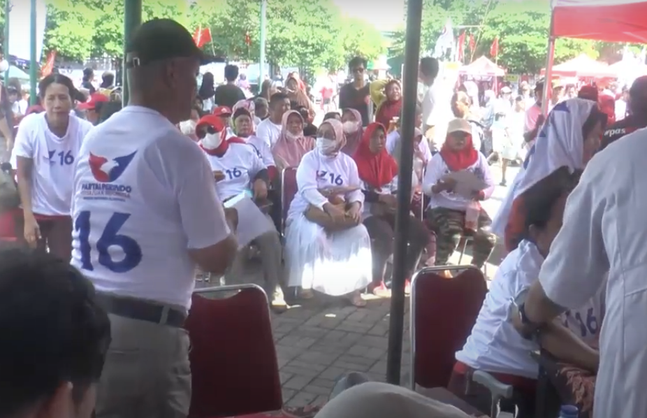 Ikut Pemeriksaan Kesehatan dari Partai Perindo, Warga Semarang: Obatnya Juga Gratis!
