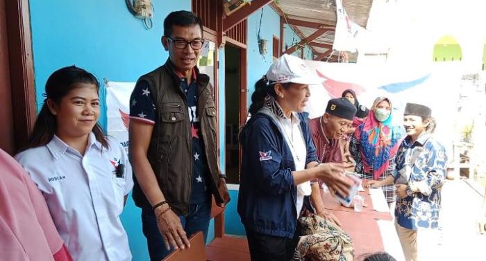 Ini Alasan Caleg Partai Perindo Gelar Bazar Minyak Goreng Murah di Bekasi