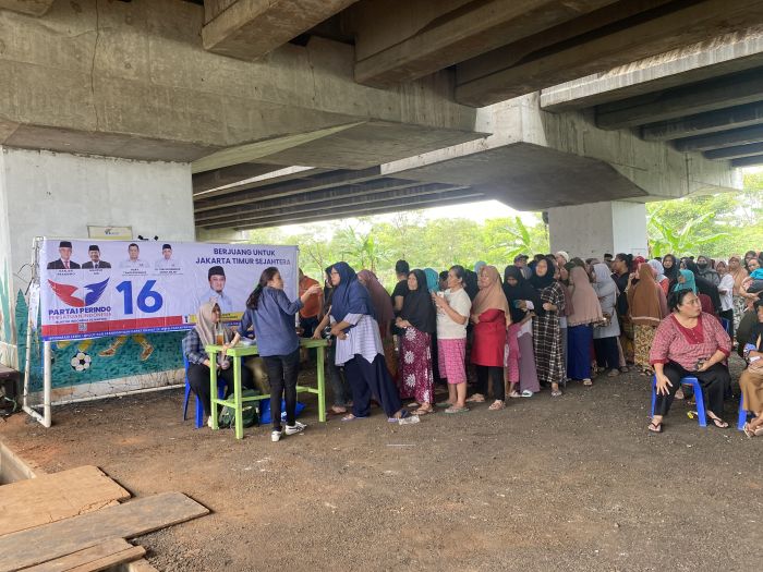 Ini Harapan Warga Cipinang Melayu kepada Caleg Partai Perindo
