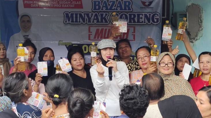 Caleg Partai Perindo Venna Melinda Ajak Masyarakat Kediri Mencintai Kuliner Tradisional, Ini Alasannya 