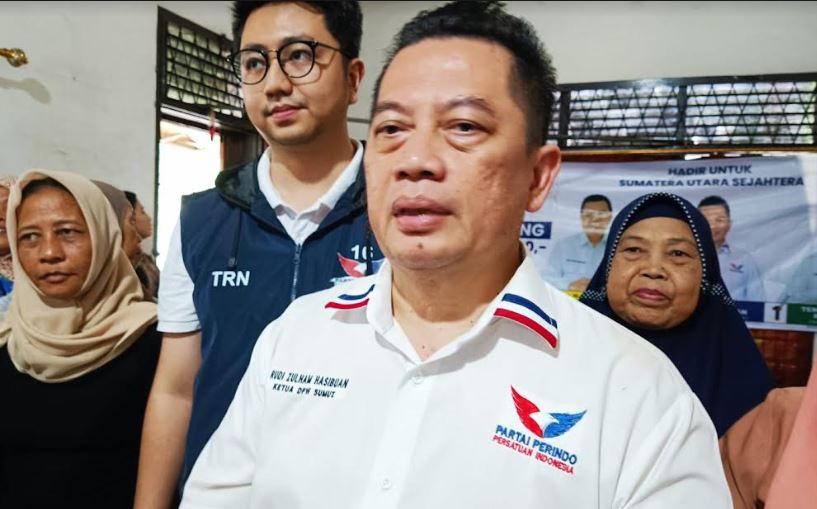 Jelang Pemilu, Rudi Zulham Instruksikan Kader Partai Perindo di Sumut Gencar Turun Jemput Suara Pemilih