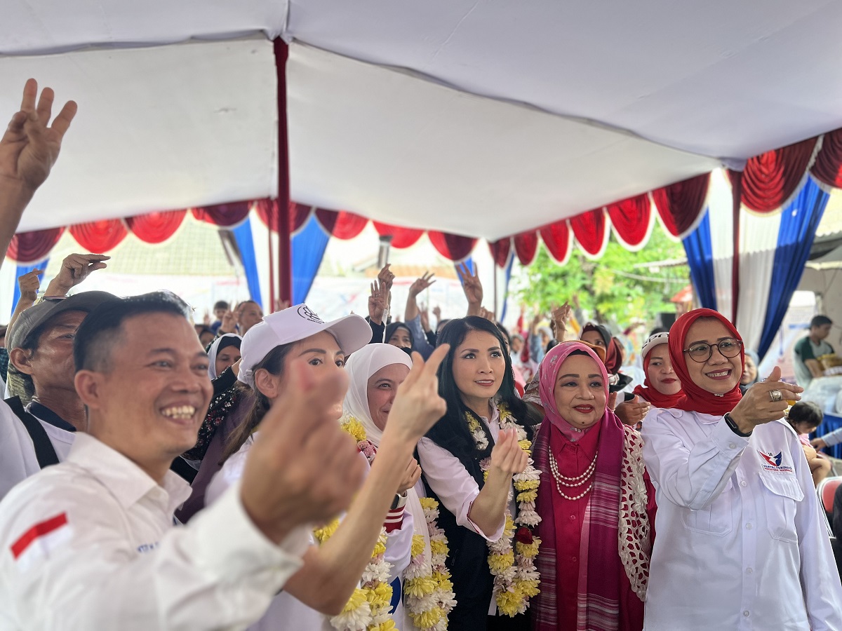 Partai Perindo Gelar Bazar Murah dan Cek Kesehatan Gratis di Jagakarsa, Masyarakat Antusias