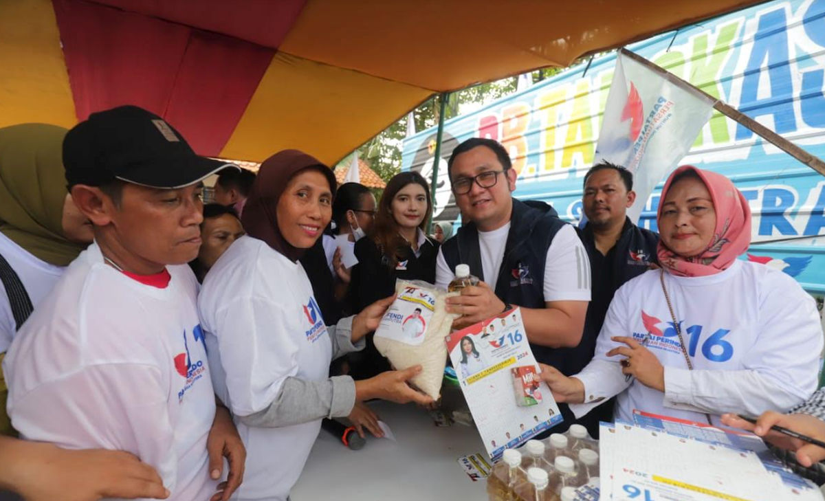 Komentar Warga Soal Cek Kesehatan Gratis dan Bazar Murah Partai Perindo di Bintaro