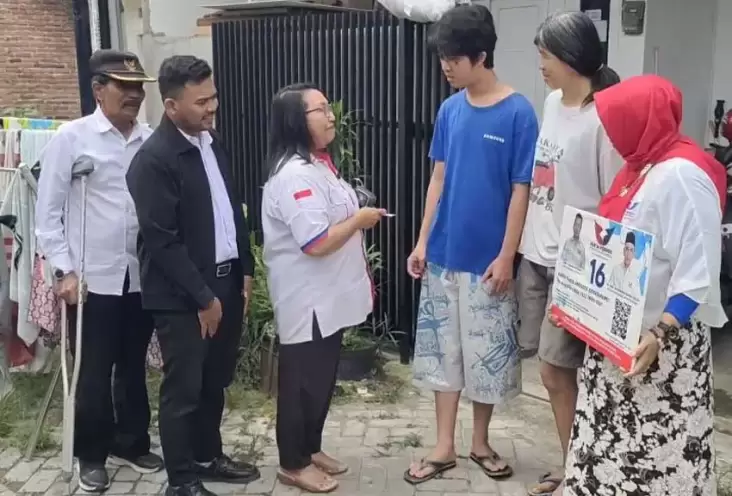 Caleg Partai Perindo Salurkan Klaim KTA Berasuransi untuk Mahasiswa 