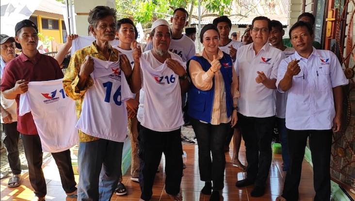 Kunjungi Bangka Selatan, Caleg Partai Perindo: Saya Paham Kebutuhan Masyarakat Pesisir 