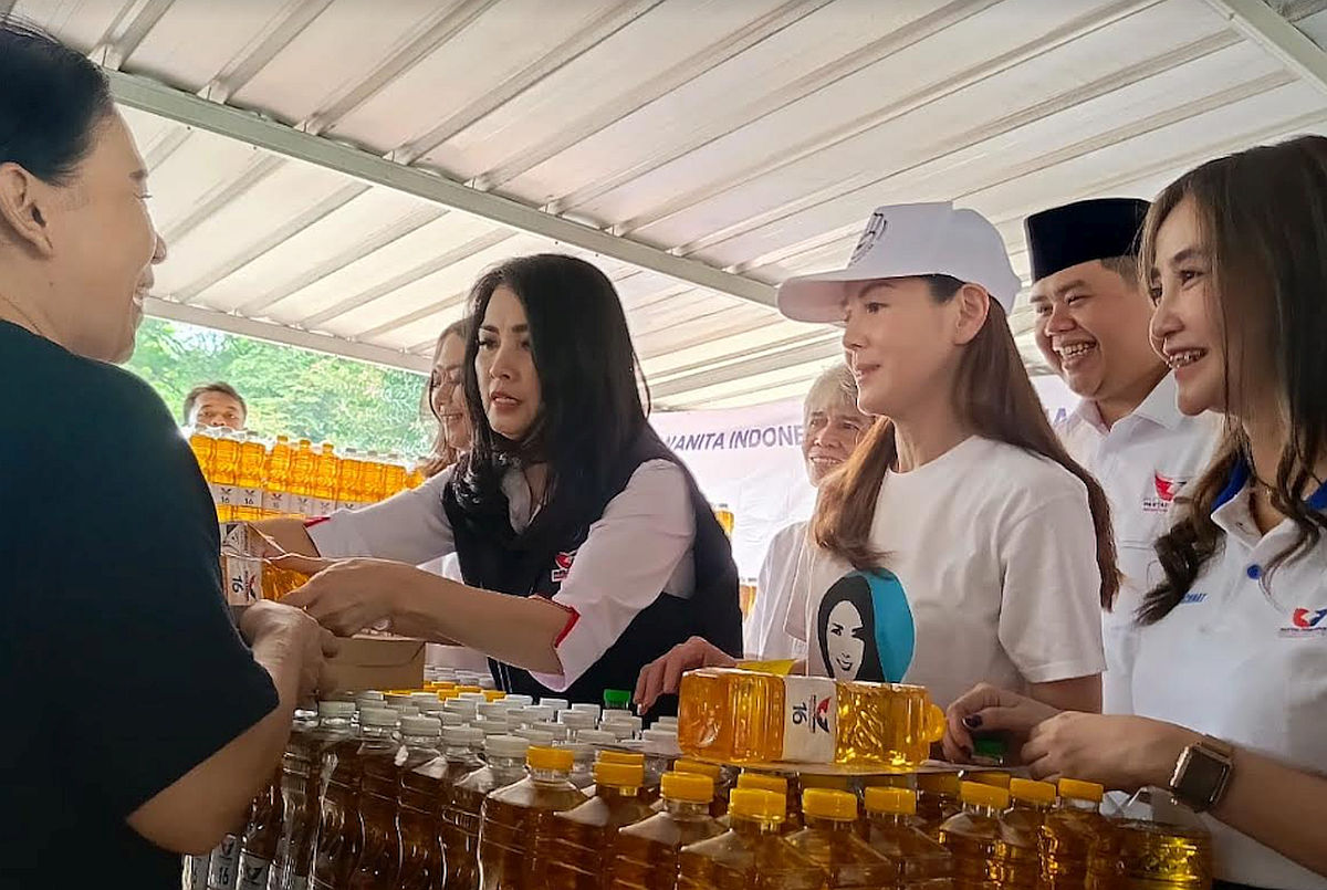 Liliana Tanoesoedibjo: Bazar Murah Partai Perindo Sangat Penting di Tengah Naiknya Harga Bahan Pokok