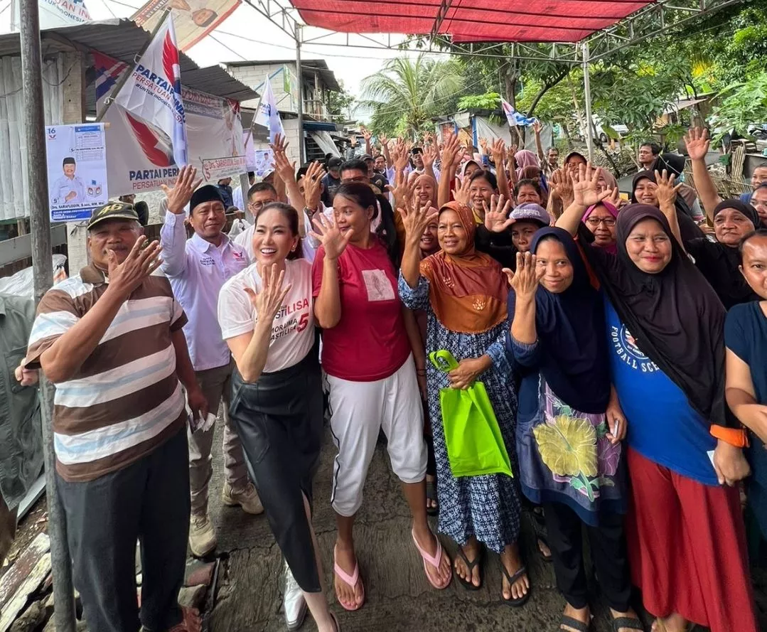Caleg Partai Perindo Lisa Mariana Ingin Tingkatkan Pendapatan Masyarakat Lewat Pelatihan UMKM