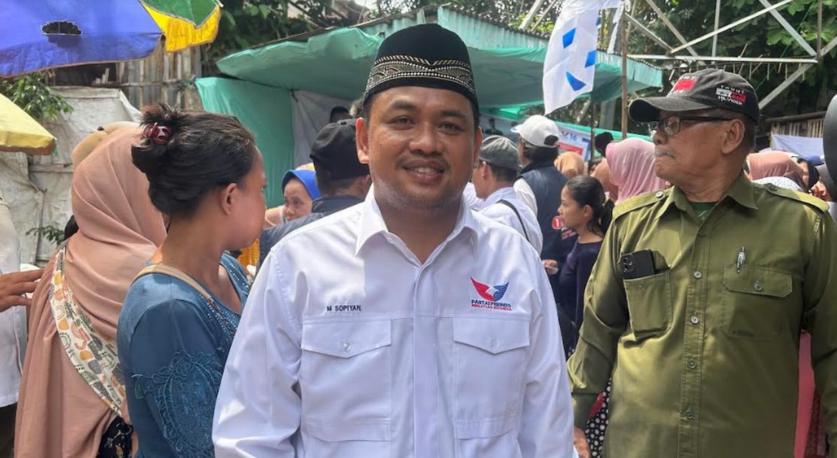 Gelar Bazar Murah, Caleg Partai Perindo Muhammad Sopiyan Ingin Bantu Masyarakat