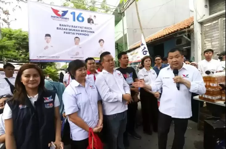 Partai Perindo Gelar Bazar dan Cek Kesehatan Gratis usai Tahun Baru, HT: Awal yang Baik 