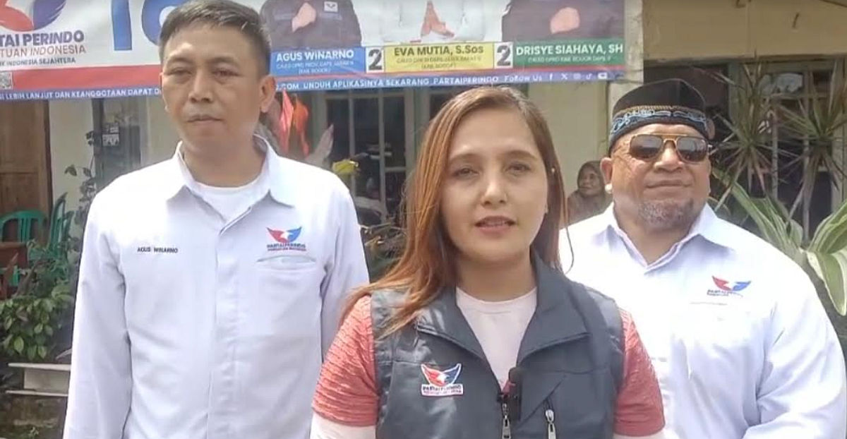 Partai Perindo Gelar Bazar Tebus Murah dan Sosialisasi di Cigombong Bogor