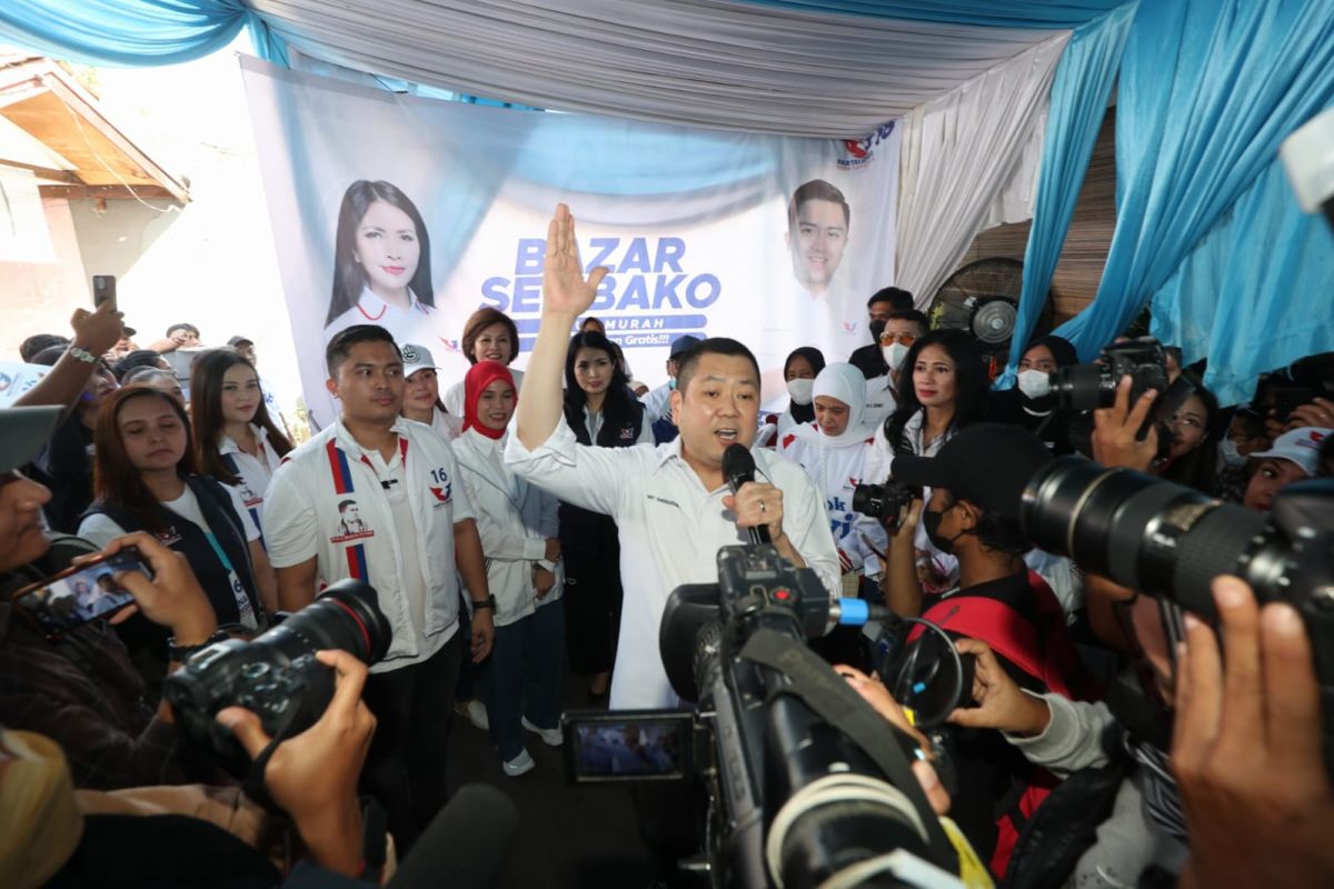 Partai Perindo Terus Tingkatkan Bazar Murah dan Cek Kesehatan Gratis