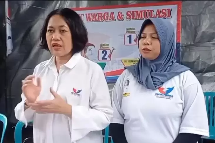 Pedagang UMKM Magelang Doakan Caleg Partai Perindo Susaningtyas NH Kertaparti Lolos Jadi Anggota DPR 