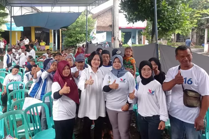 Peduli UMKM, Caleg Partai Perindo Susaningtyas NH Kertapati Serap Aspirasi PKL di Magelang 