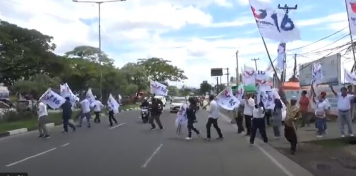 DPW Sulsel Pasang 25 Ribu Bendera Partai Perindo Serentak di 24 Wilayah