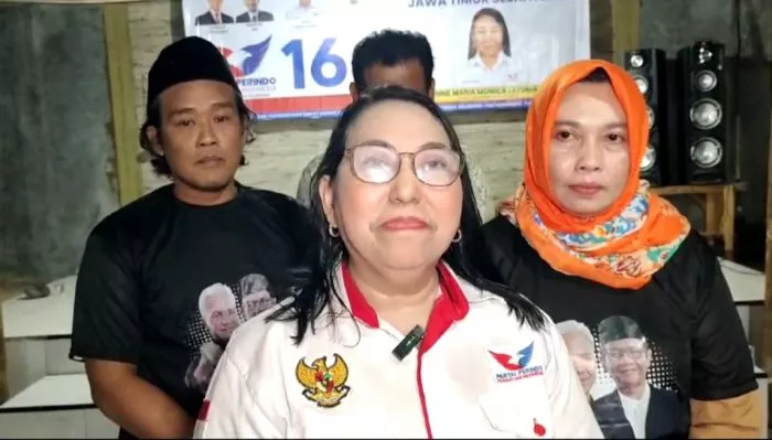 Perkuat Saksi di TPS Kediri, Caleg Jeannie Siap Menangkan Perindo di Dapil 6 Jatim